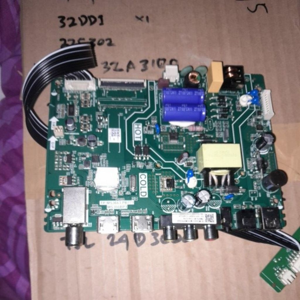 mb mainboard tv led TCL 24D3000