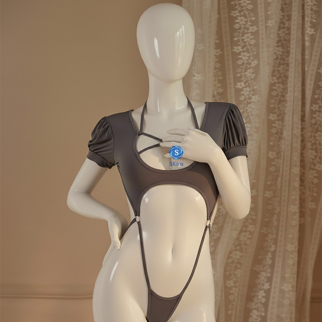 Lingerie Bodysuit Bikini One-Piece Swimsuit L585