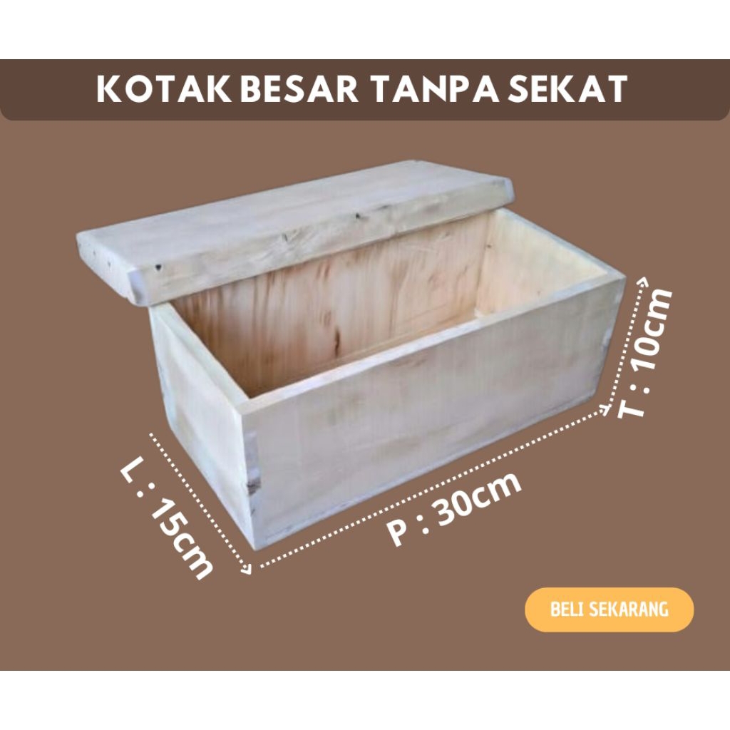 Setup Kotak klanceng/Kotak lebah klanceng/Kotak bibit klanceng/Kotak Leavicep/Kotak kelulut/Kotak te