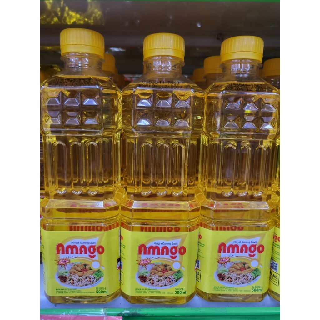 [[MURAH]] MINYAK GORENG AMAGO 500ml BOTOL