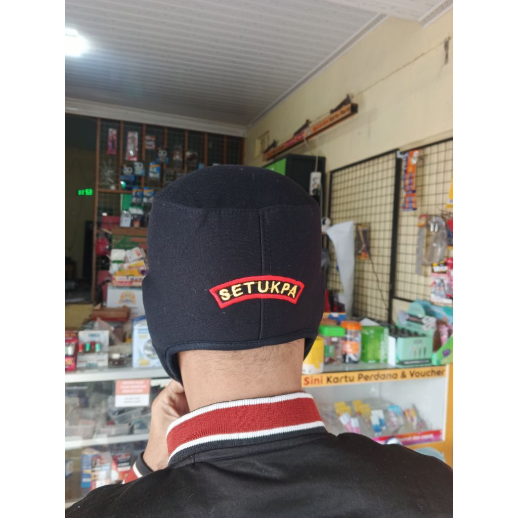 SEBO/ALAS KEPALA HELM BORDIR SETUKPA