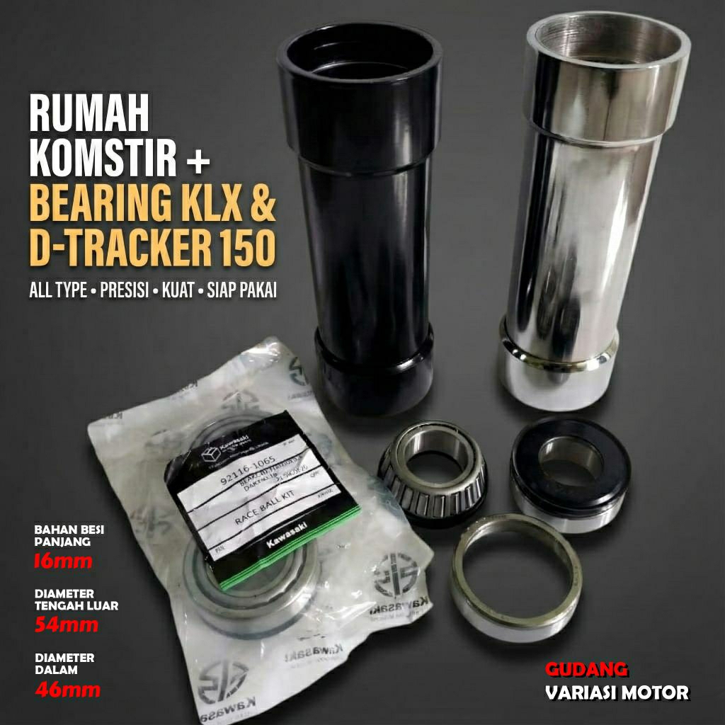 Rumah Pipa Komstir Klx 150 Universal Bebek Gtx Rangka Modif Trail Rakitan