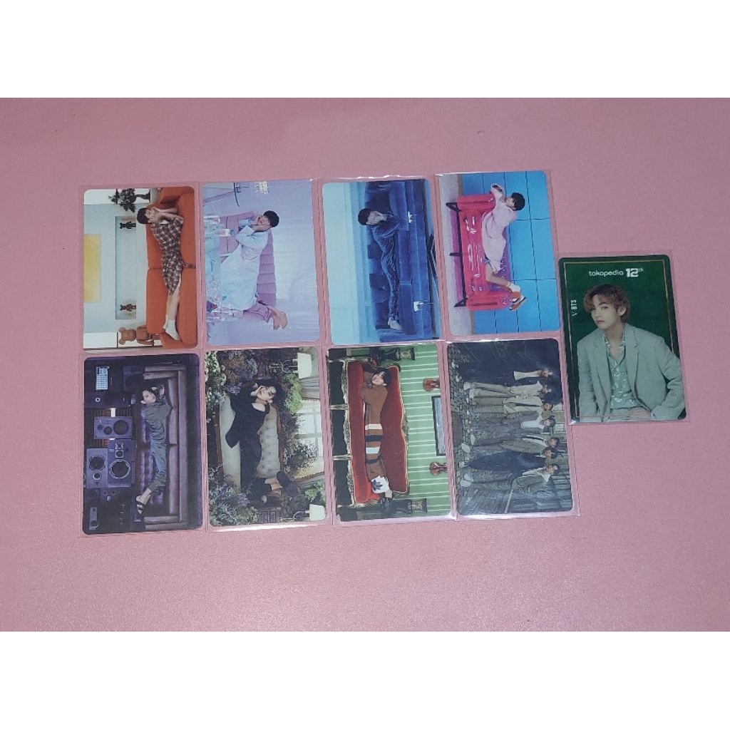PHOTOCARD OFFICIAL BTS BE