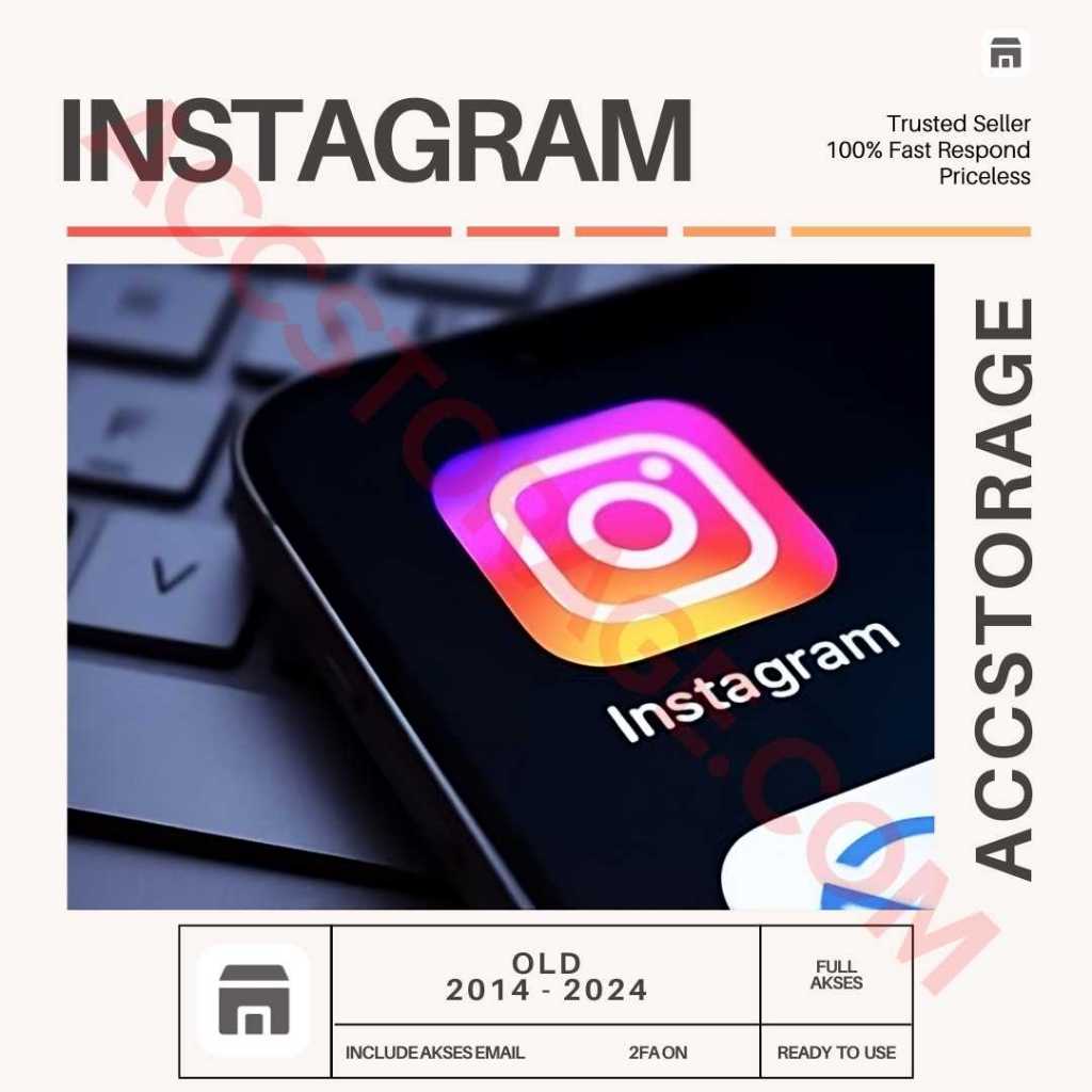 Akun Instagram Old / Tua / Lawas 2014 - 2024