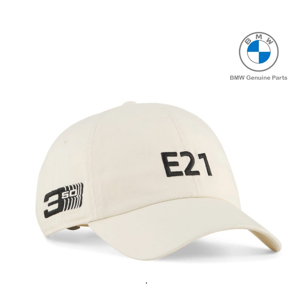 Original BMW E21 50 Years 3 Series Baseball Cap Topi Unisex Beige by Puma