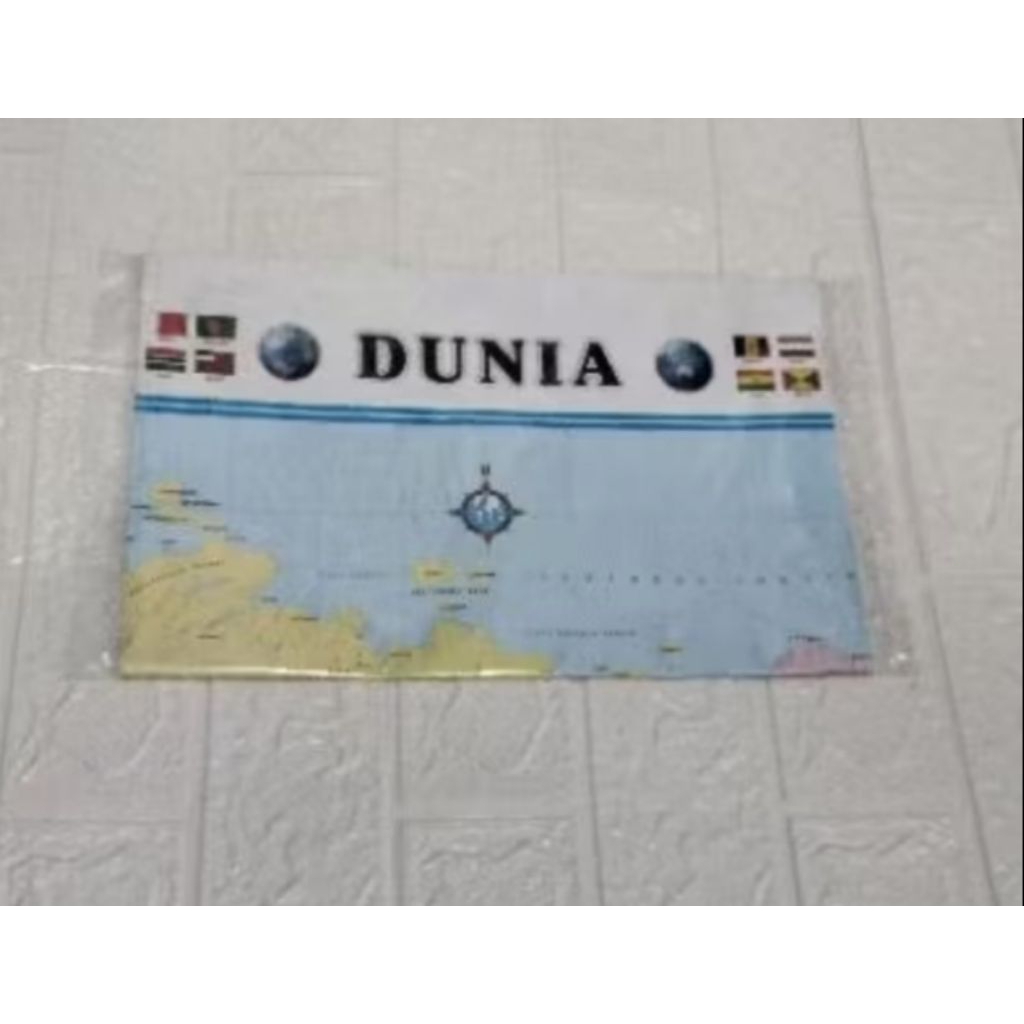 Peta Lipat Dunia - Lipat Besar