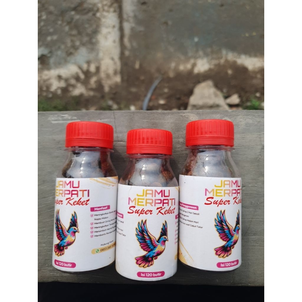 JAMU MERPATI SUPER KEKET/GIRING KERAS DOPING VITAMIN MERPATI