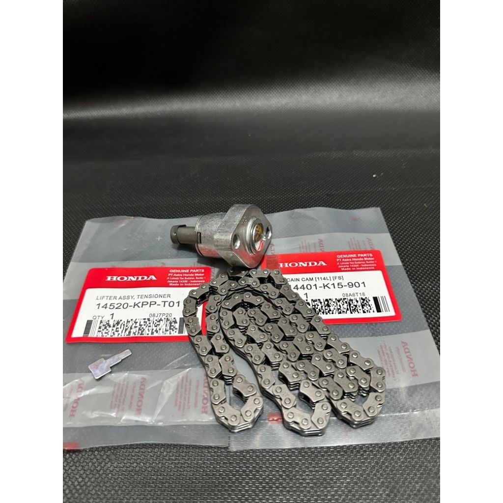 Tonjokan keteng KPP +Rantai keteng K15 Honda CB150R Streetfiree K15 old CB150R old K45 old CB150R CB