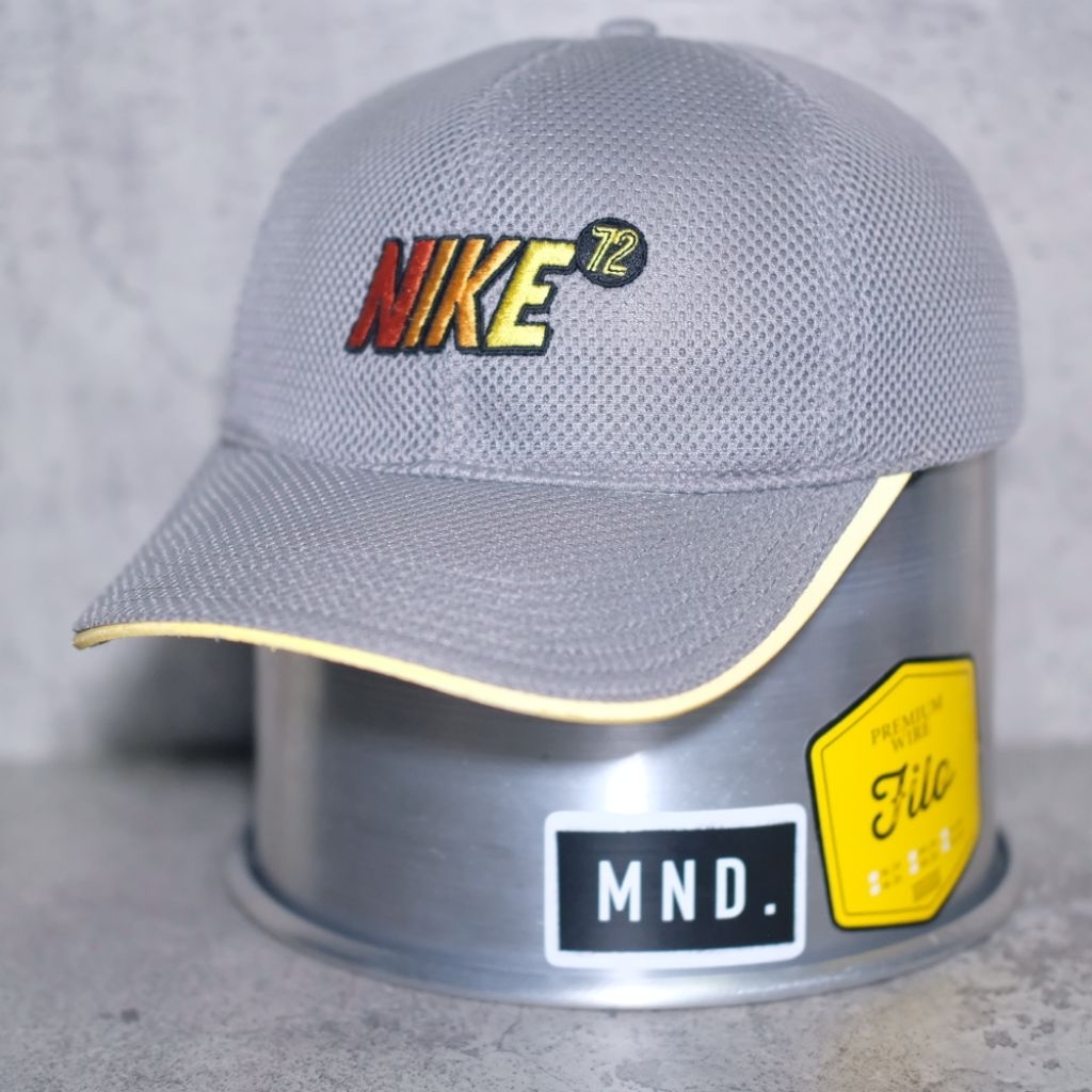 Topi sport casual NIKE ORIGINAL abu