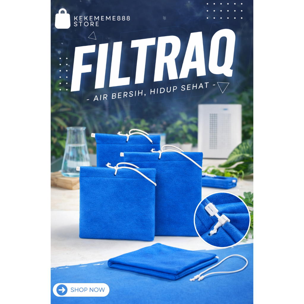 Filter Saringan Air Kamar Mandi Filter Kain Penjernih Air Sumur Pam PDAM