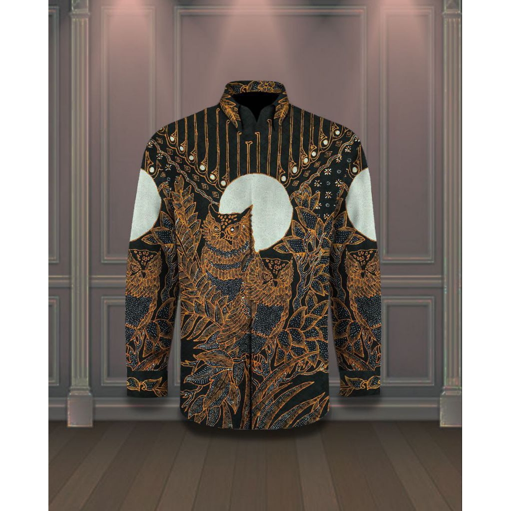 kain batik tulis pria kain batik tulis sutera motif owl banteng harley dan burung