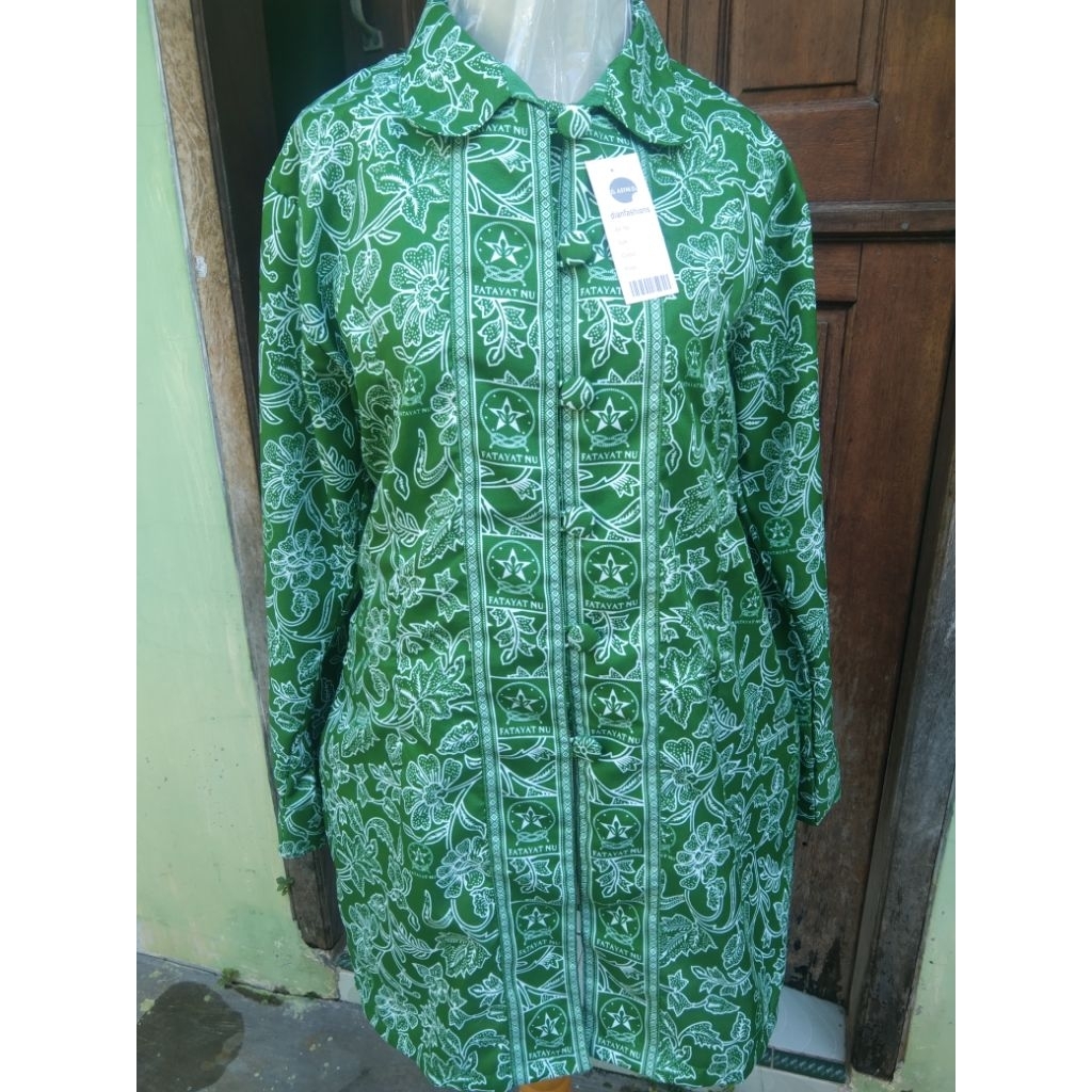 Baju batik tunik Fatayat NU terbaru