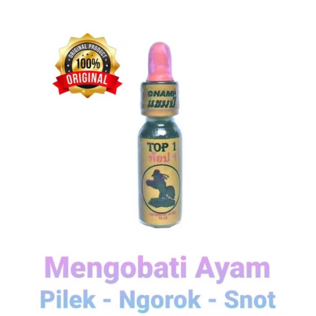 TOP 1 OBAT AYAM  PILEK NGOROK SNOT CRD TOP ONE THAILAND