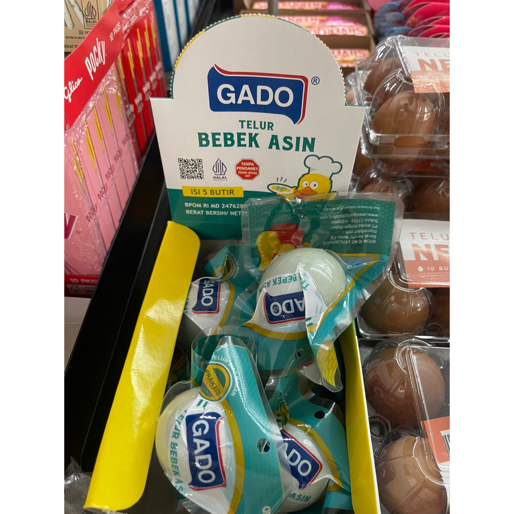 Telur Asin Gado rasa nya masir termurah