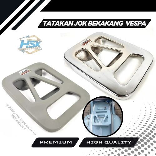 Dudukan Tatakan Plat Jok Belakang Vespa Vbb Tatakan jok belakang vespa vbb lokal