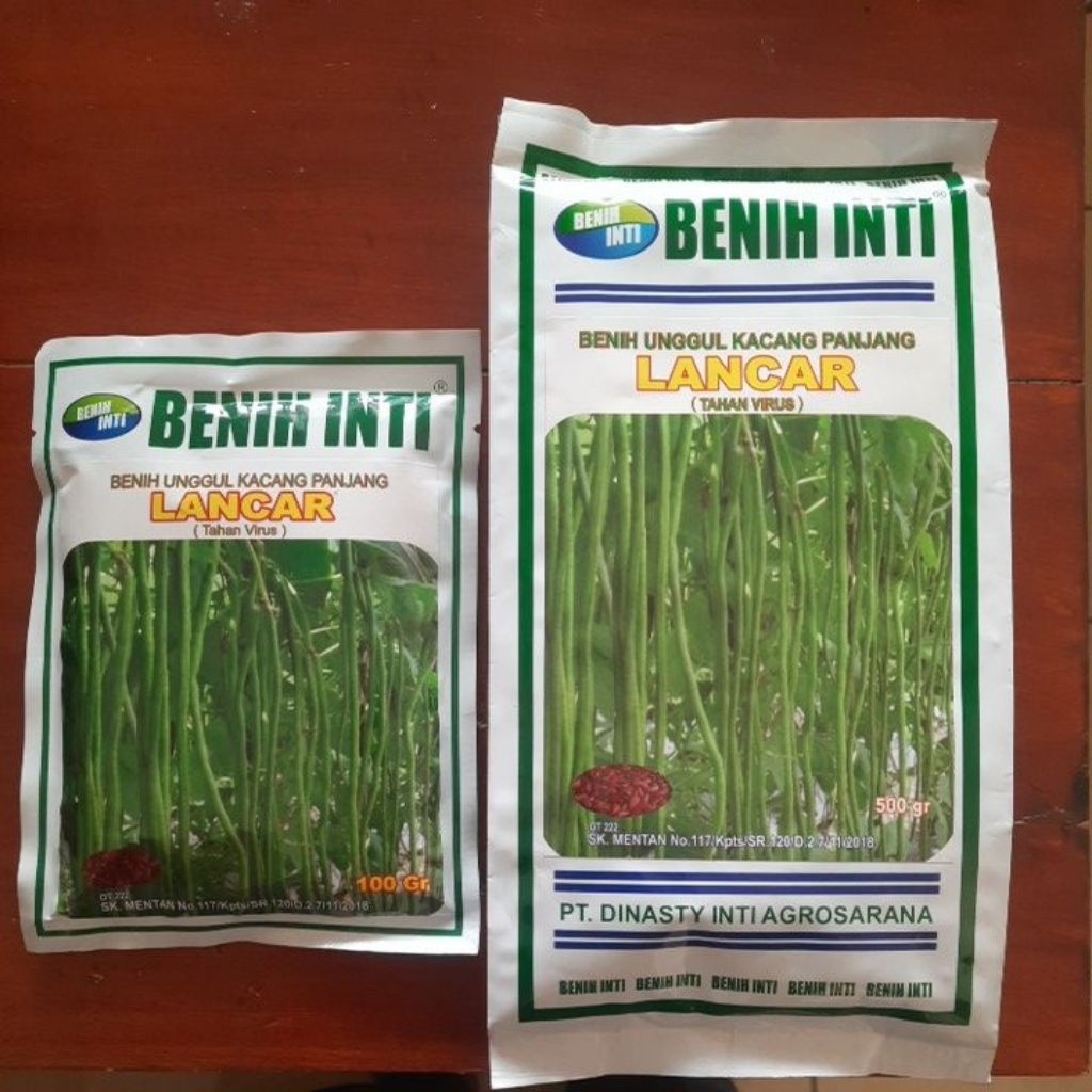 kacang panjang lancar benih inti