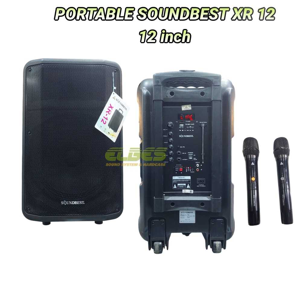 Soundbest XR12 Portable Speaker 12 Inch Bluetooth