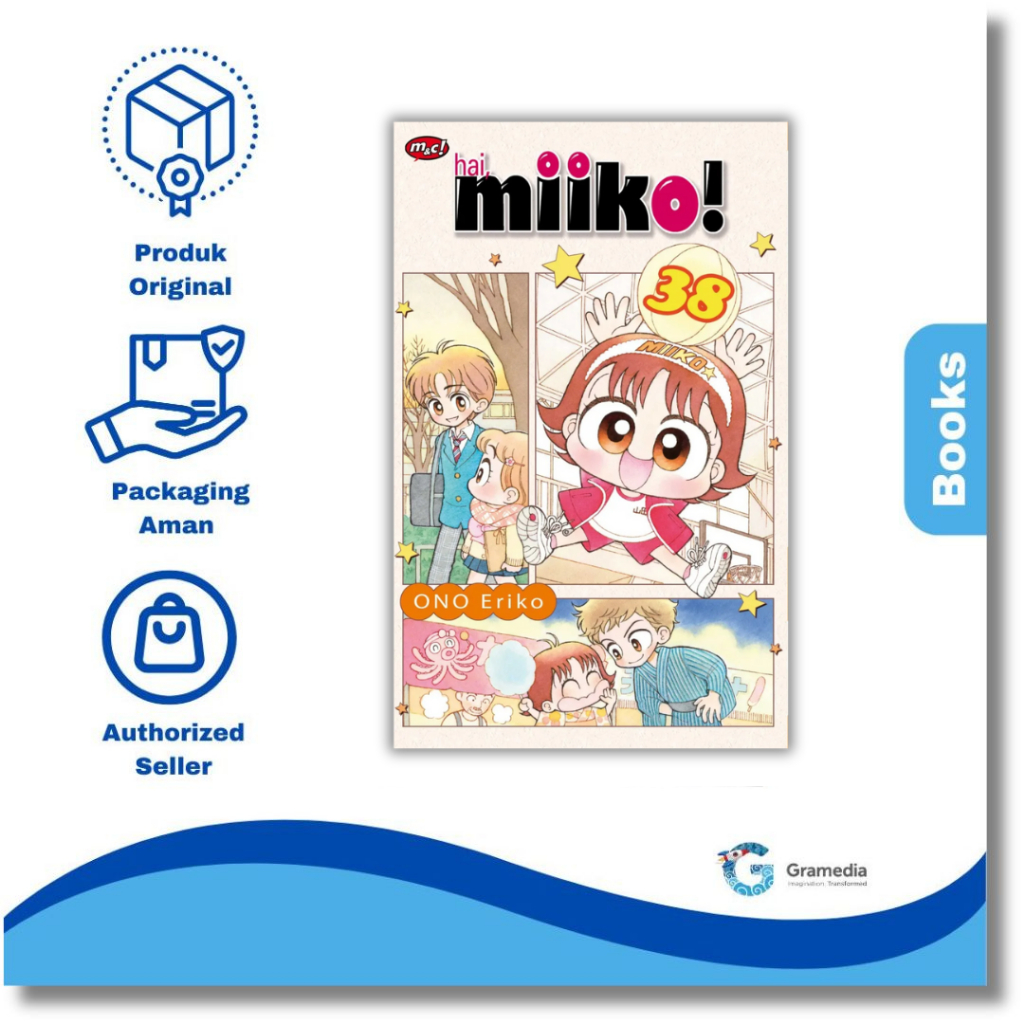 Gramedia Palembang - Hai Miiko 38 - Premium