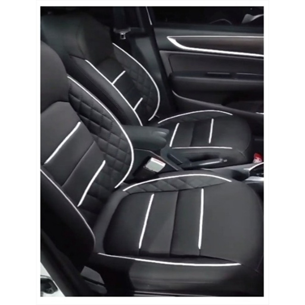SARUNG JOK MOBIL 2 BARIS FULL SET ALL NEW JAZZ 2008-2013