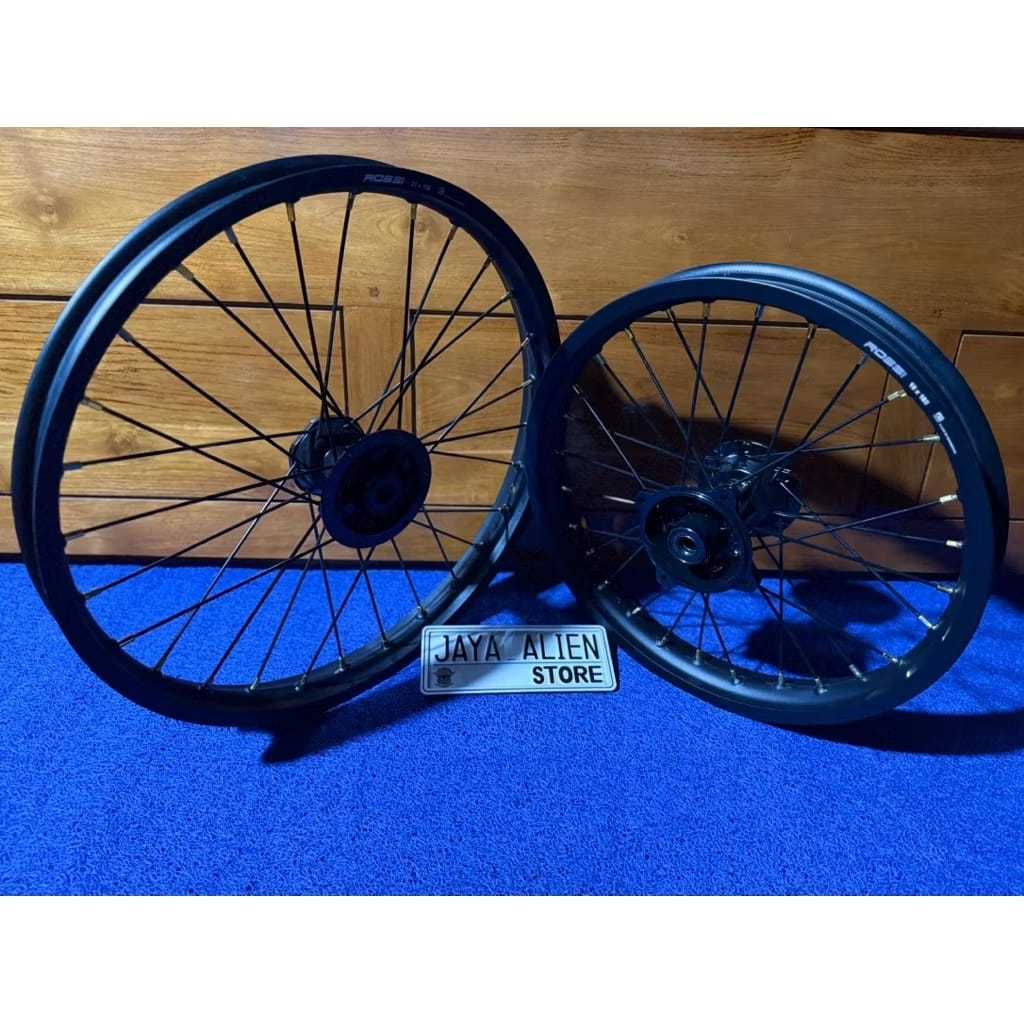 Velg rossi ring 18 21 Klx 150- Dtracker 150 Sepaket (Tanpa Ban)