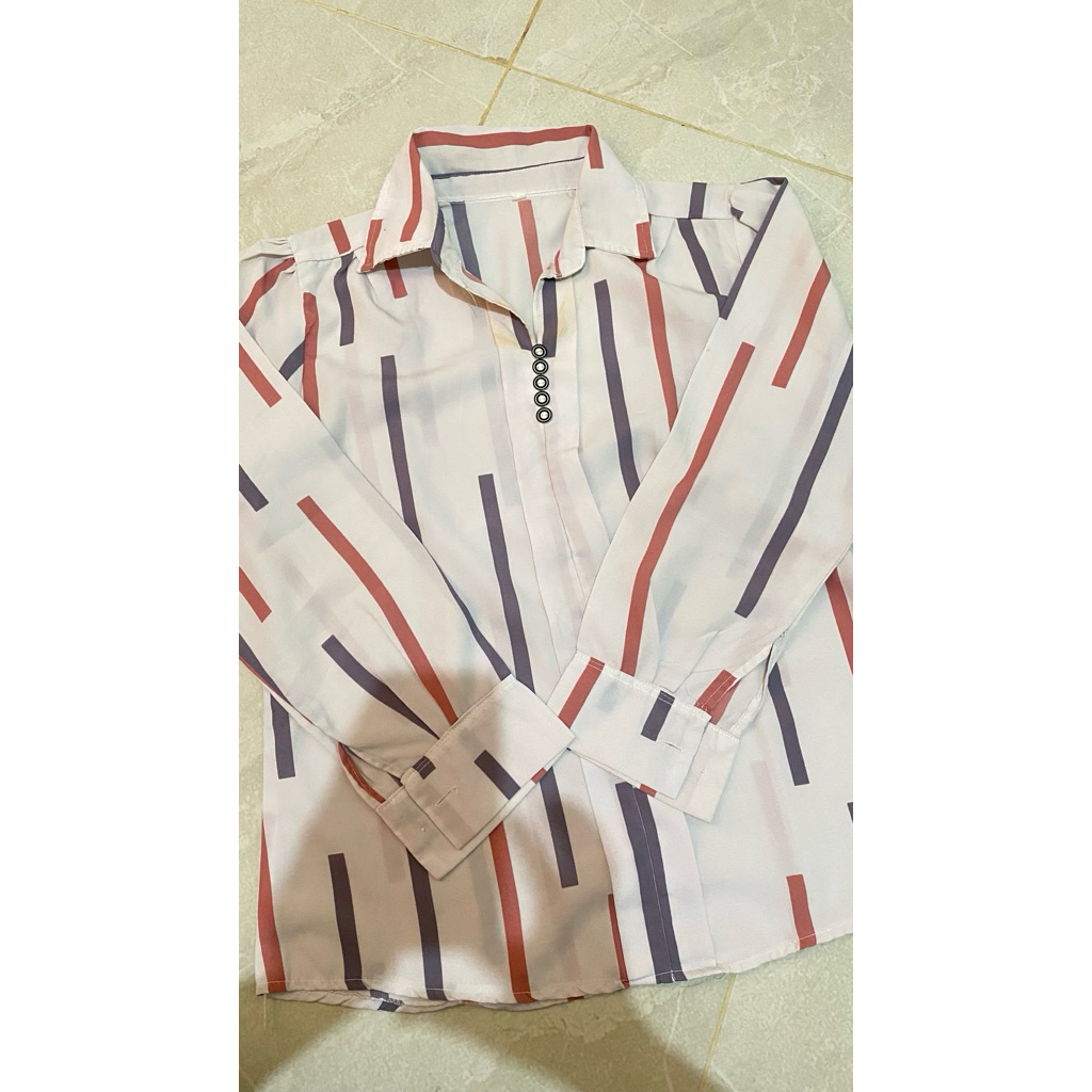 preloved kemeja pink