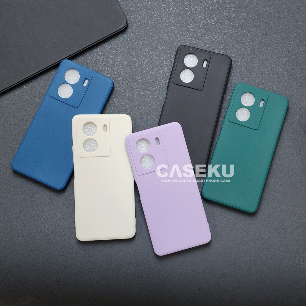 Iqoo Z7X Iqoo Z7 Iqoo Z9 5G Iqoo Z9X Softcase Macaron Square / Case Square Edge Case Iqoo Z7X Iqoo Z