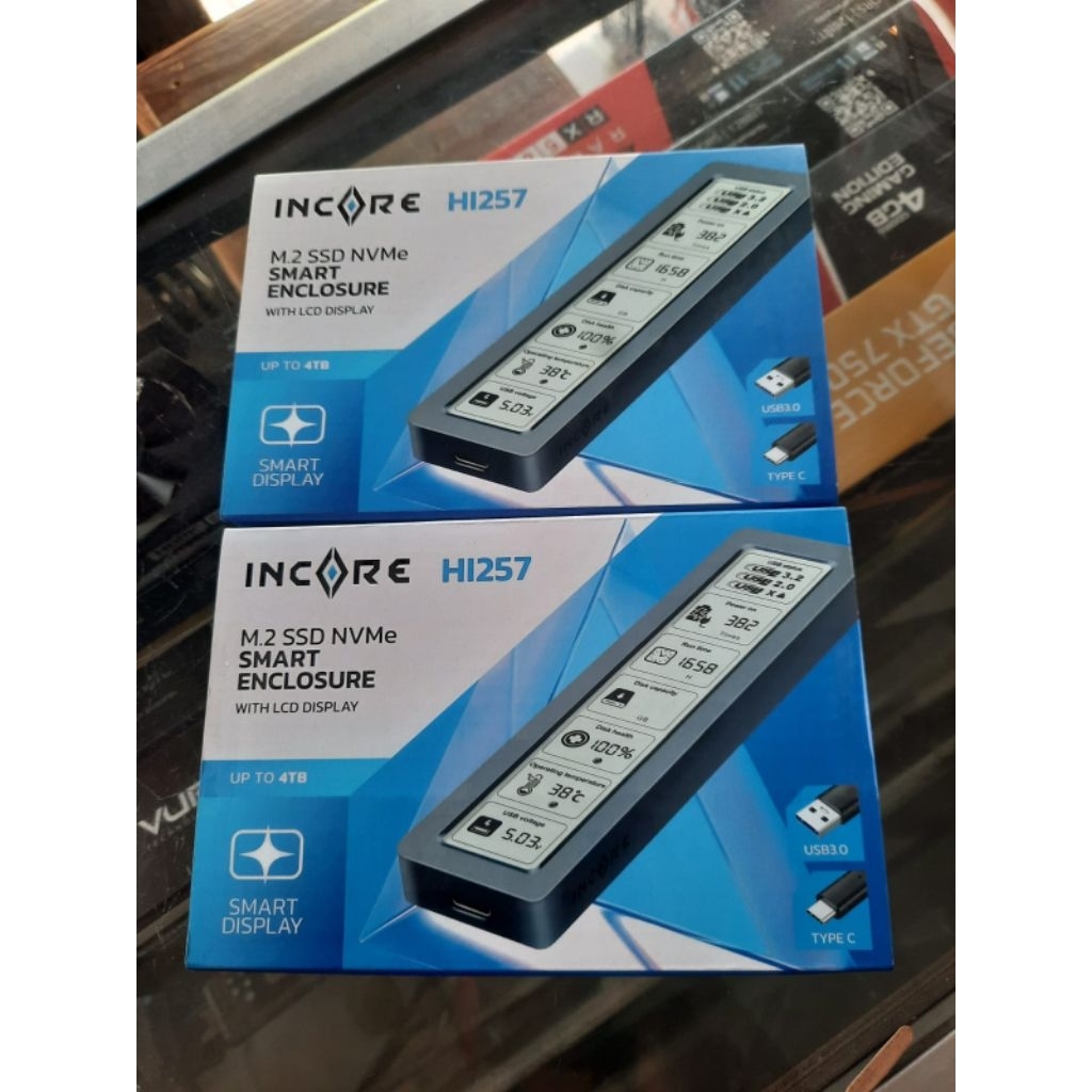 Smart Enclosure SSD M.2 NVMe Incore HI257