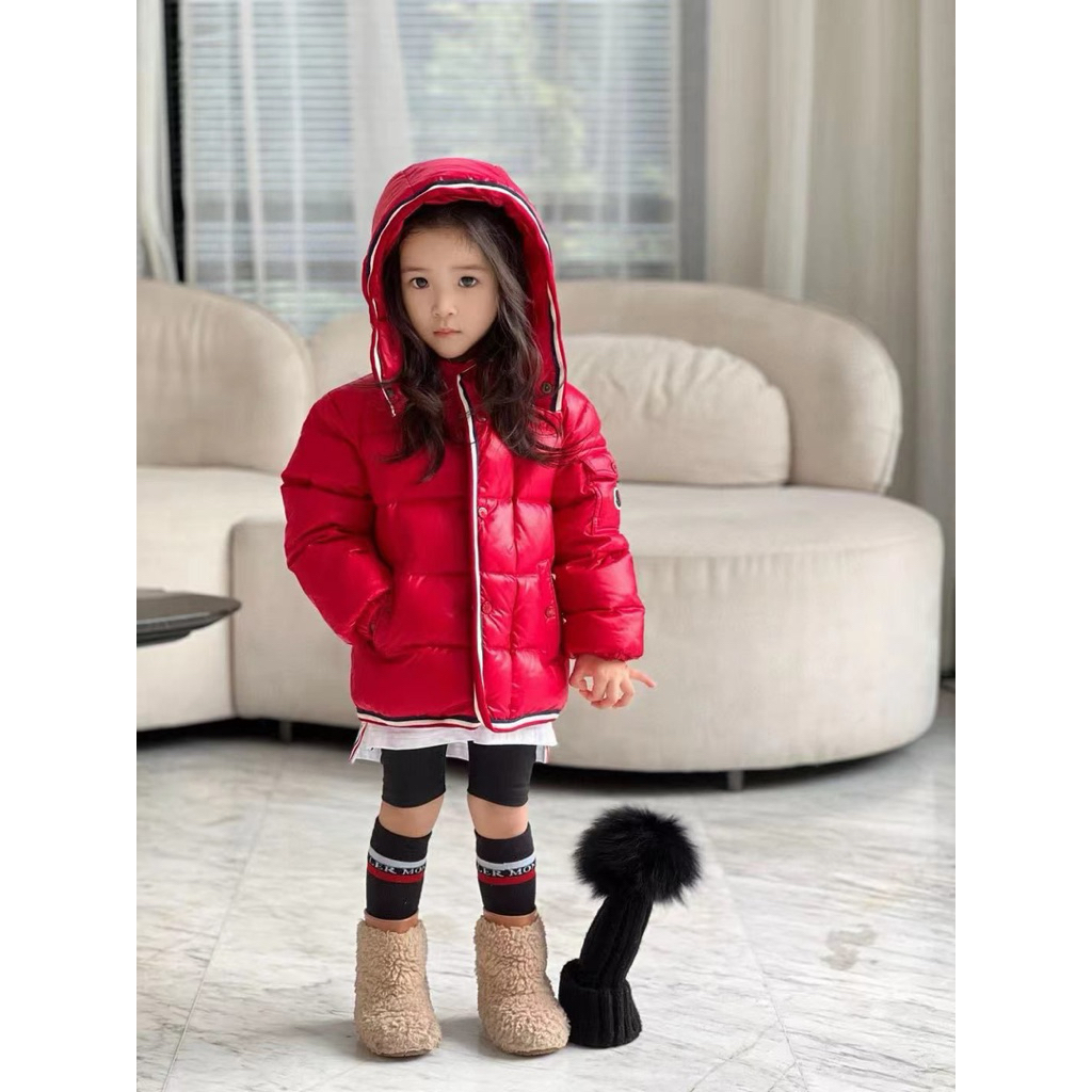 Preloved Moncler Goose Down Jacket Kids Anak Unisex Size 130