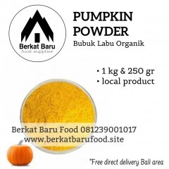 Pumpkin Powder 1 kg / Bubuk Labu Organik / Pumpkin Ground