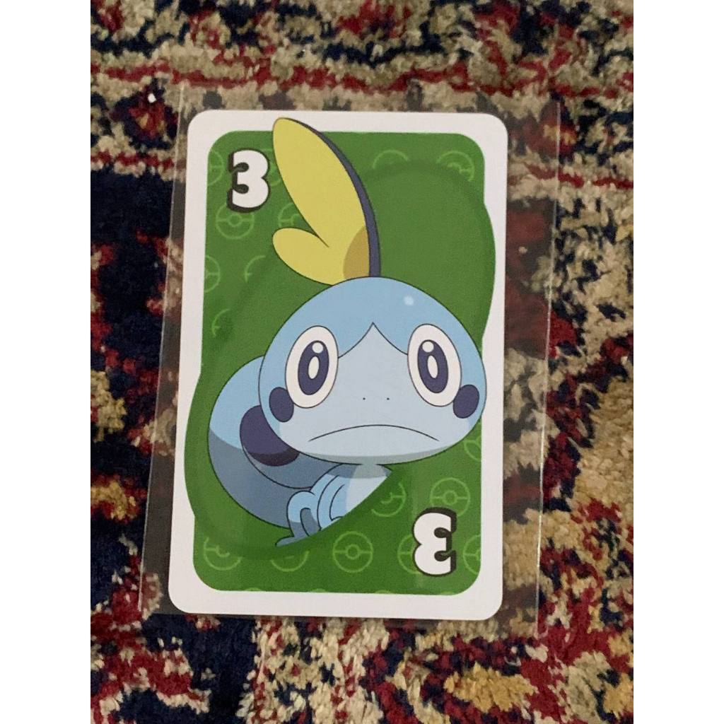 Sobble Uno Green Pokemon Japanese