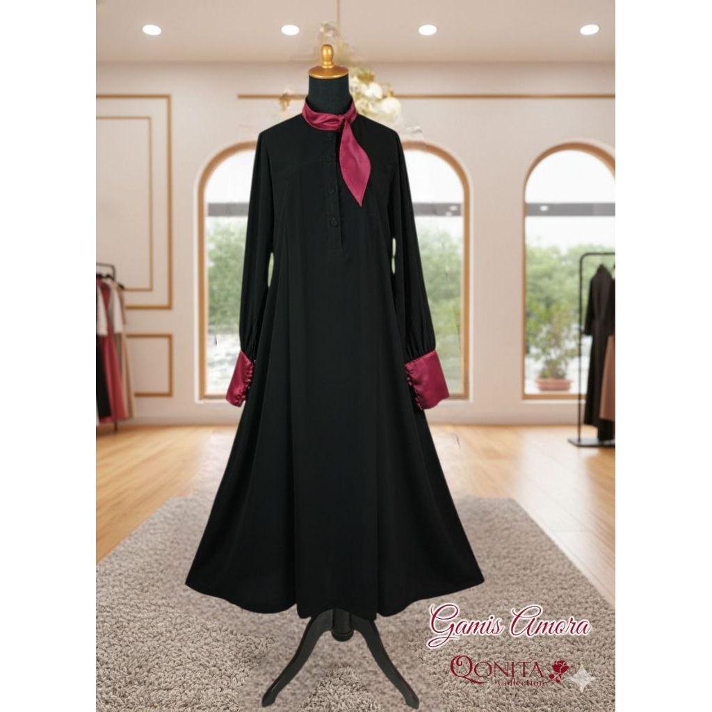 Jubah Akhwat| Gamis Akhwat Amora