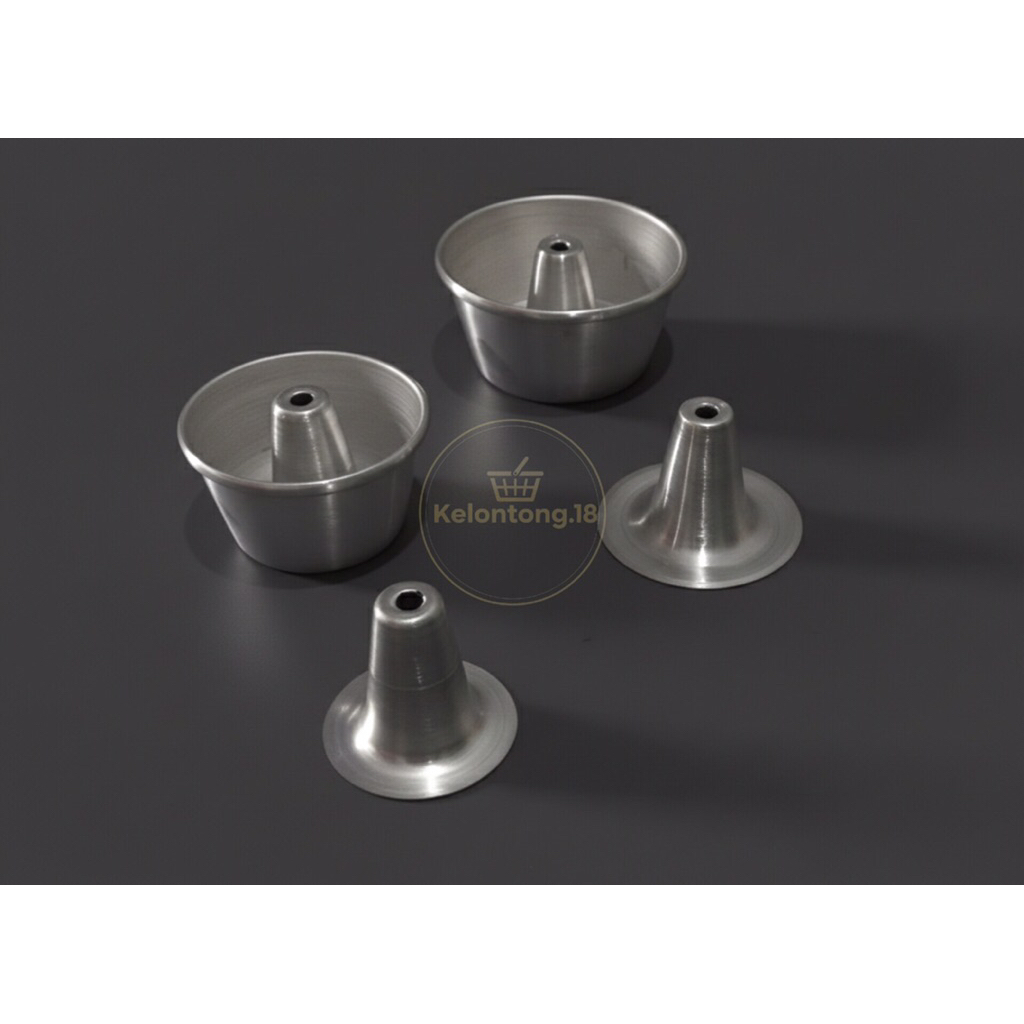 Cetakan chiffon mini size 8 10 12 cm / loyang chiffon cake mini / Cetakan chiffon mini