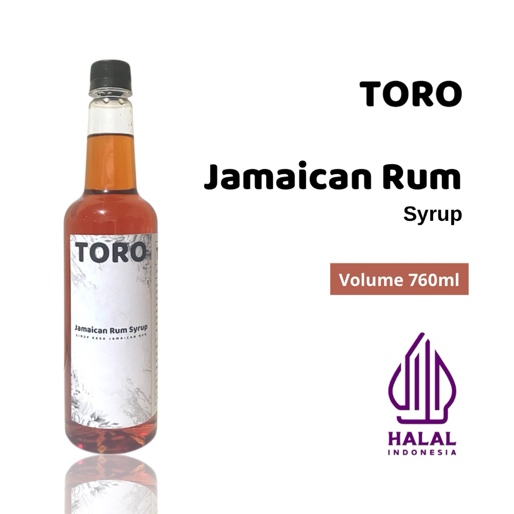Jamaican Rum Syrup 760ml / Sirup Rasa Jamaican Rum 760ml