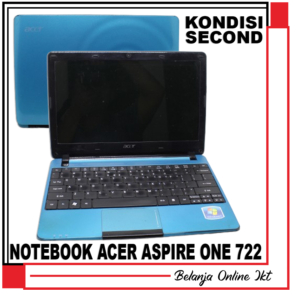Laptop Notebook Acer Aspire One 722 SECOND