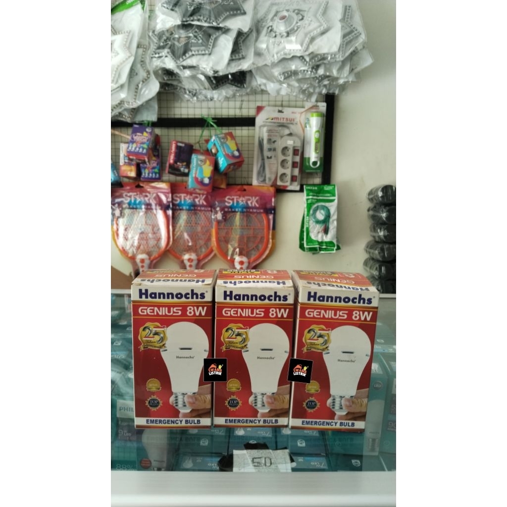 Lampu Emergency Hannochs 8 Watt