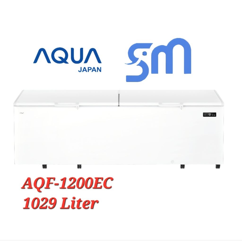 Chest Freezer AQUA AQF-1200EC 1029 Liter AQF1200EC Freezer Box AQF 1200 EC