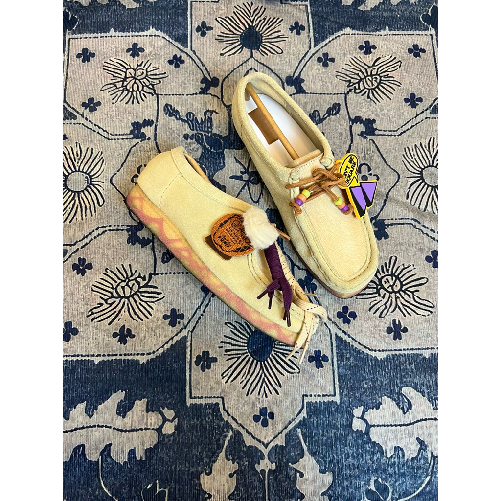 clarks wallabee x aries collabs