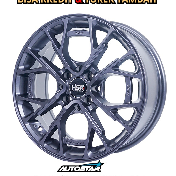 VELG MOBIL KIJANG KRISTA,KIJANG LGX,KIJANG SUPER,KIJANG KOTAK HSR FE01 R15 GREY