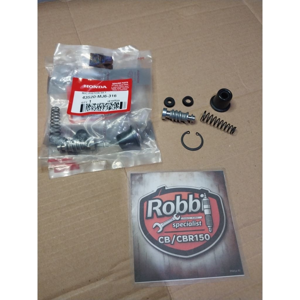Seal Master Rem Belakang Set CB150R CBR 150R SUPRA GTR SONIC Original