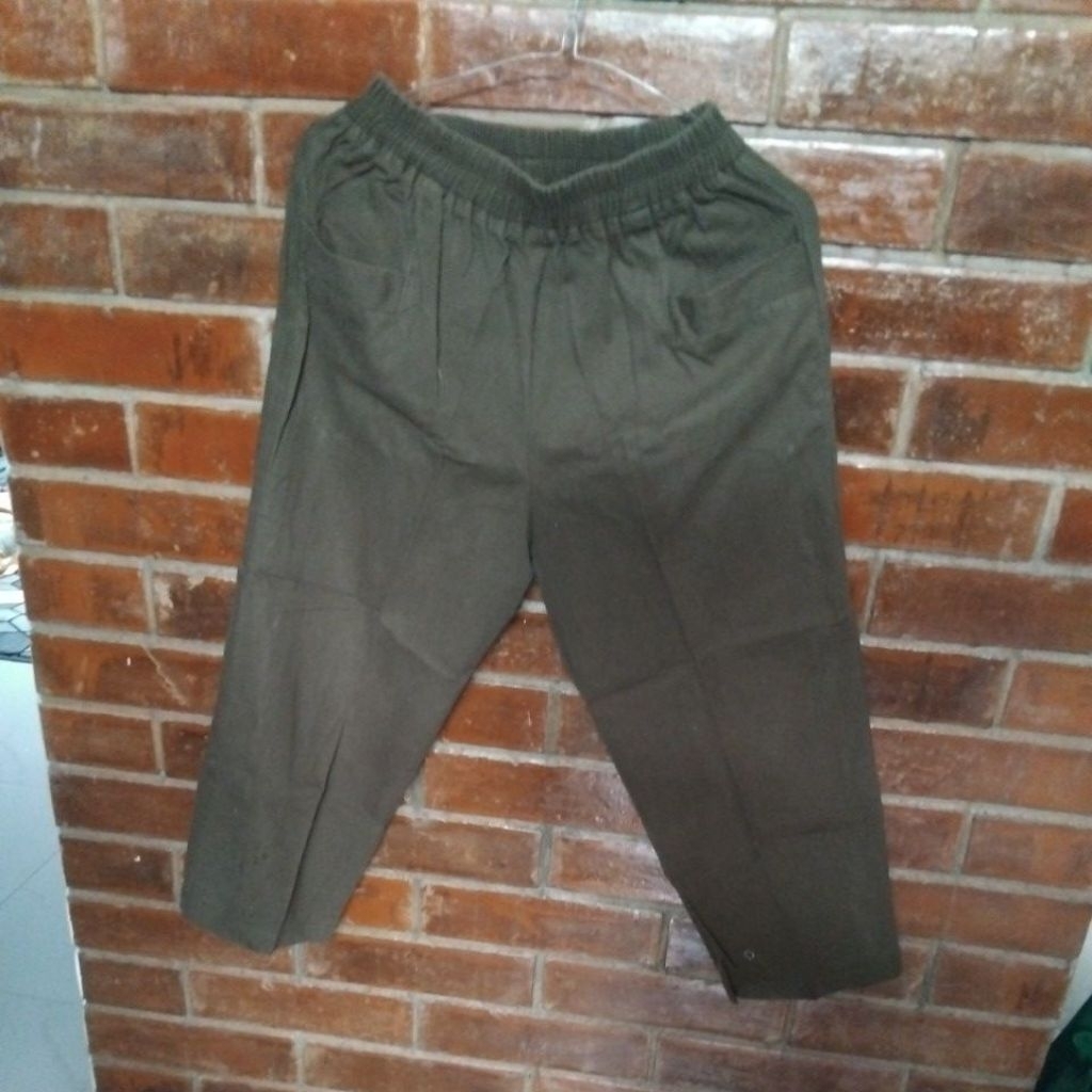 Celana Wanita Preloved 7/8 Warna Coklat