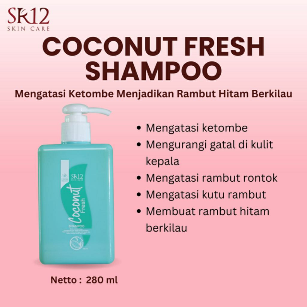 SR12 Coconut Shampo anti ketombe