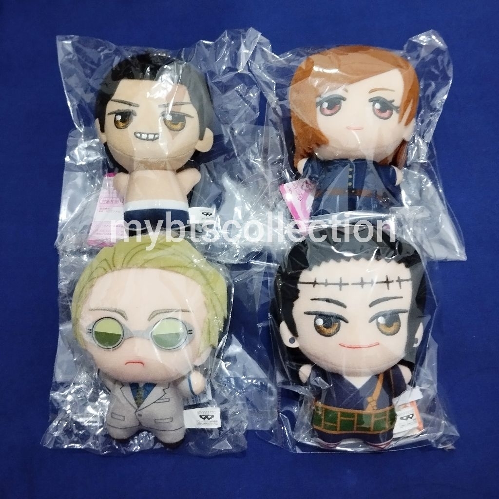 Jujutsu Kaisen Chibigurumi Megumi Gojo Nanami Geto Kenjaku Mahito Nobara Todo Chibi