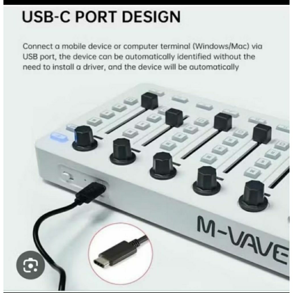 M-vave mixer MIDI controller bluetooth m vave mixer original