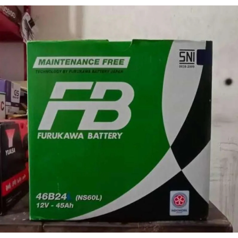 Aki Kering NS60L Furukawa Battery FB mobil Suzuki Ertiga Aerio Baleno