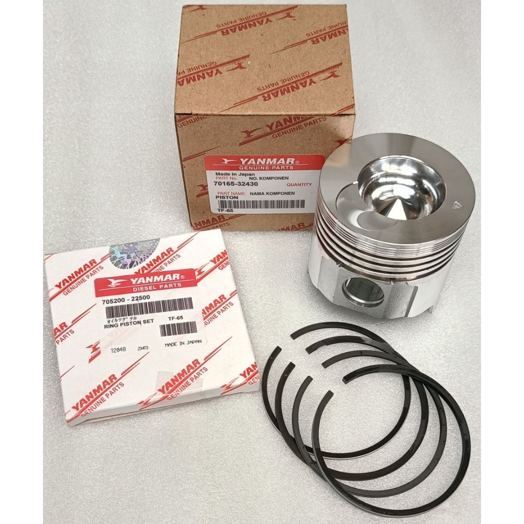 TF65 ( PISTON + RING ) YANMAR DIESEL TF65
