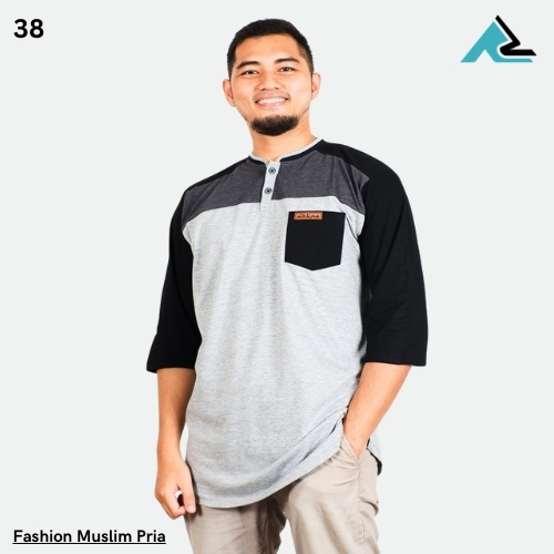 Azlina Kaos Koko Polos Bahan Cotton Combed 24s