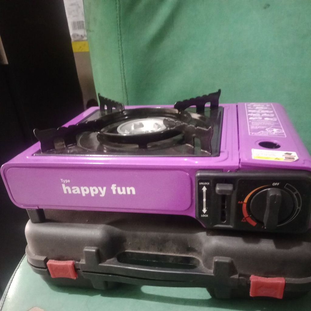 kompor Gas Portable merek Happy Fun