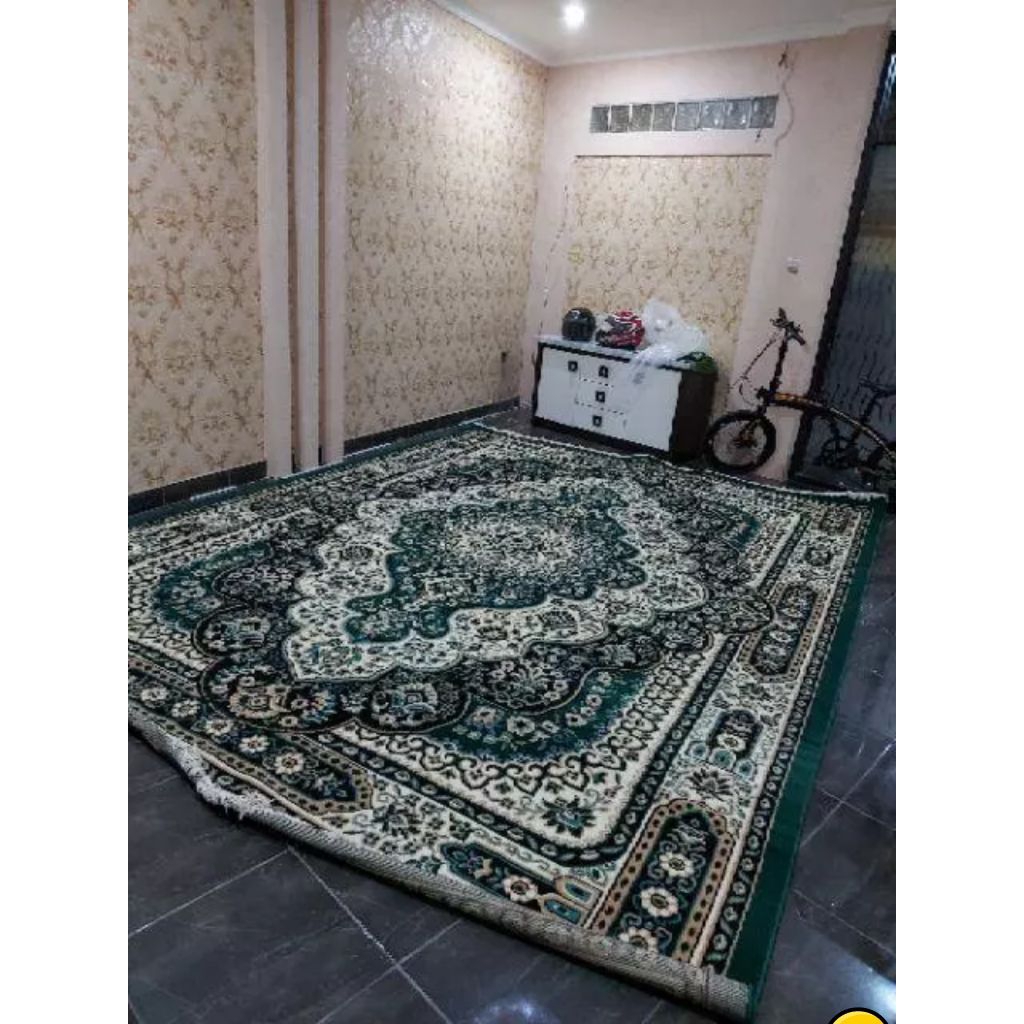 Karpet Lantai Permadani Besar 300x400 cm motif Turki