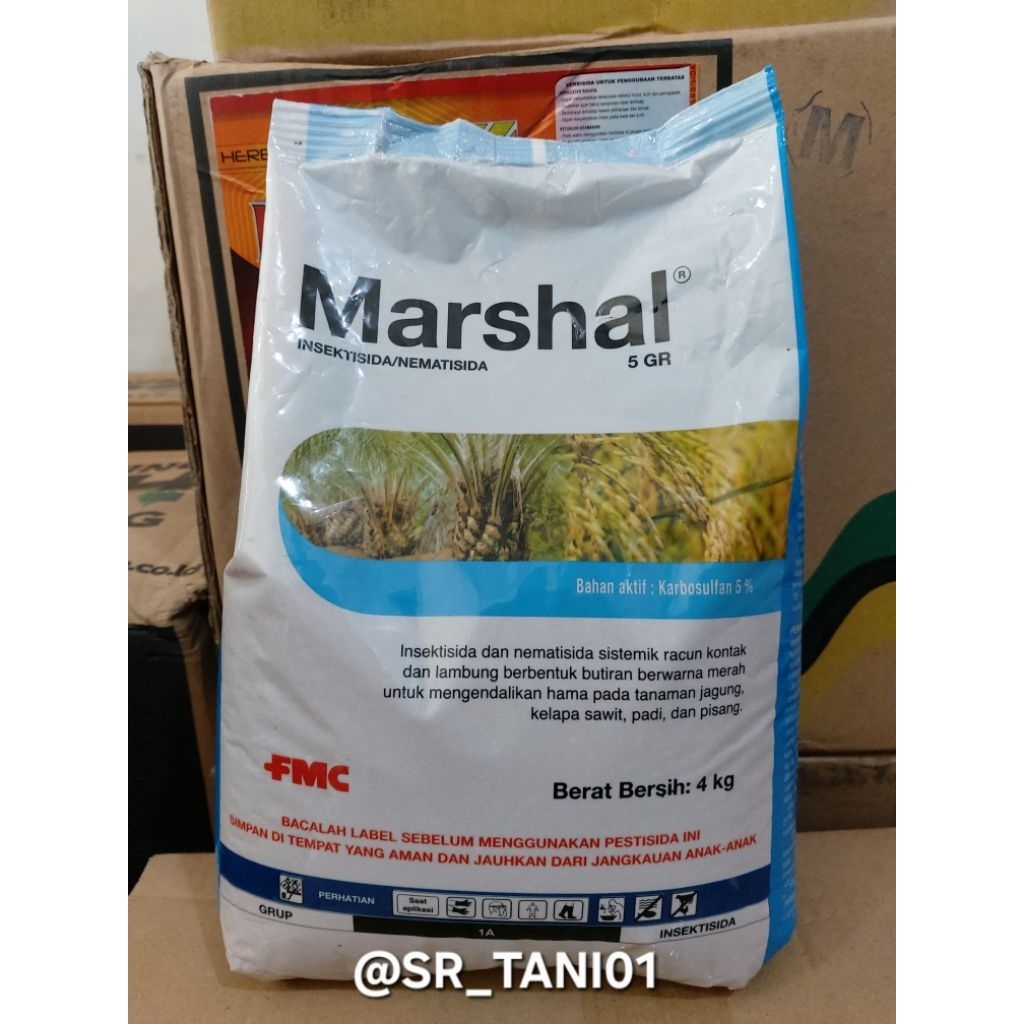 MARSHAL PESTISIDA 4 KG KARBOSUFLAN INSEKTISIDA