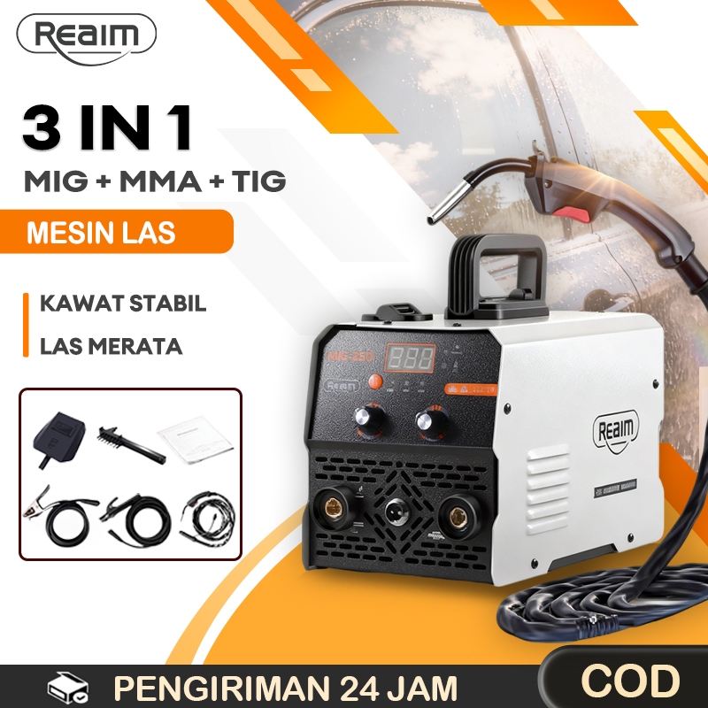 Reaim Mesin Las Solder Listrik  Mesin Las Welding Mig Listrik Inverter